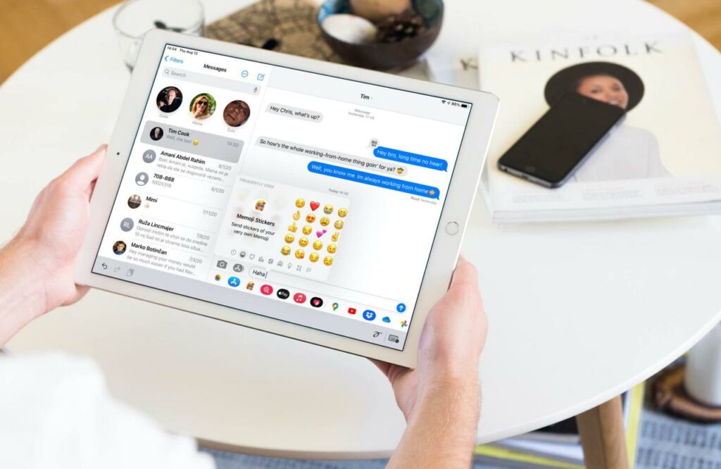 Cómo invocar a Emoji Popover cuando usa un teclado de hardware en iPad