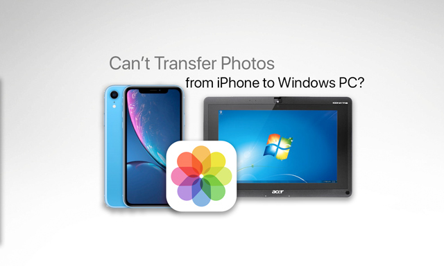 Qué hacer si no puede transferir fotos del iPhone a la PC con Windows