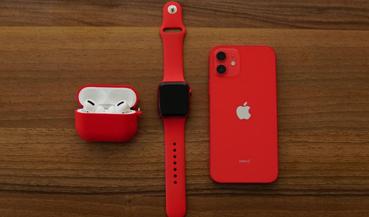 AirPods, Apple Watch y iPhone