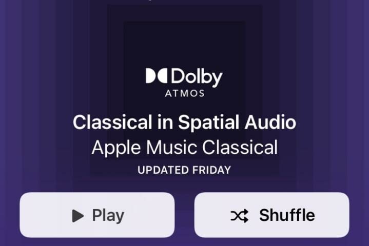 Dolby Atmos de música de Apple