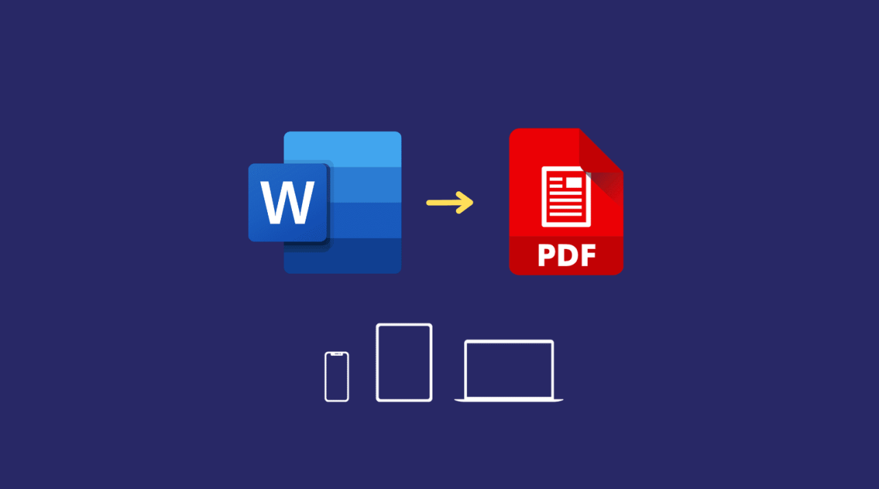 Métodos gratuitos para convertir Word a PDF en iPhone, iPad y Mac