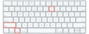 Atajo de símbolo de grado en el teclado de Mac