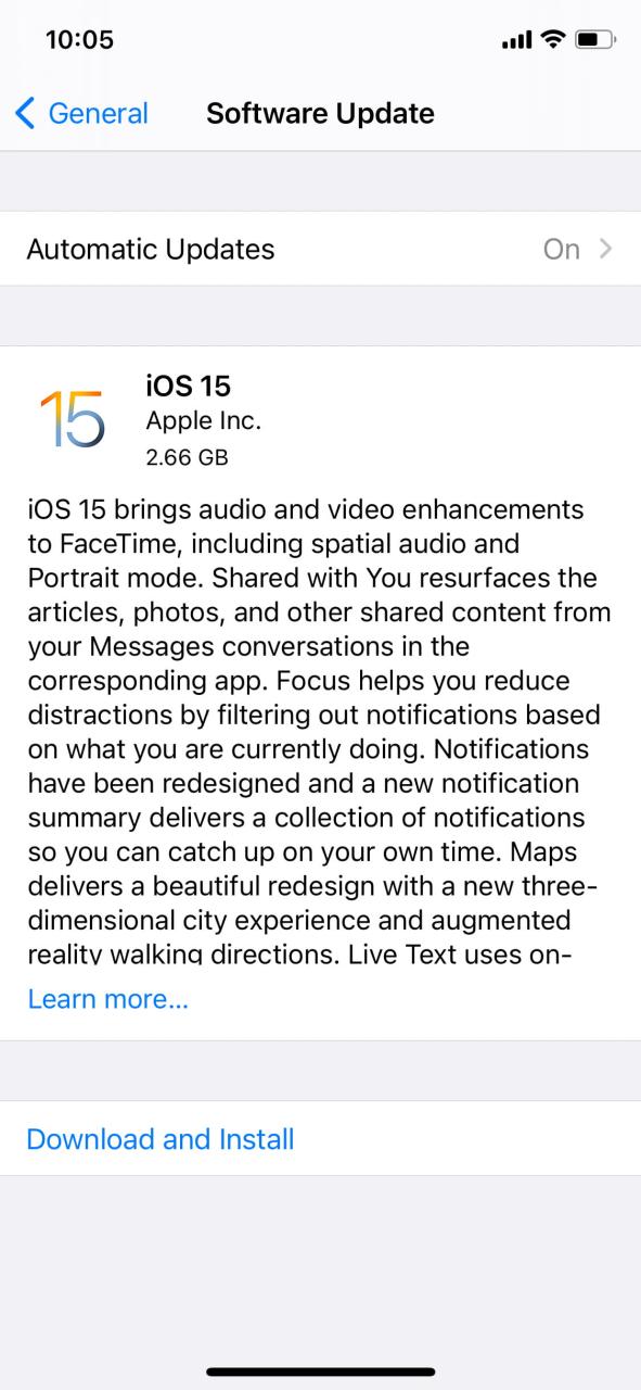 Descargar iOS 17
