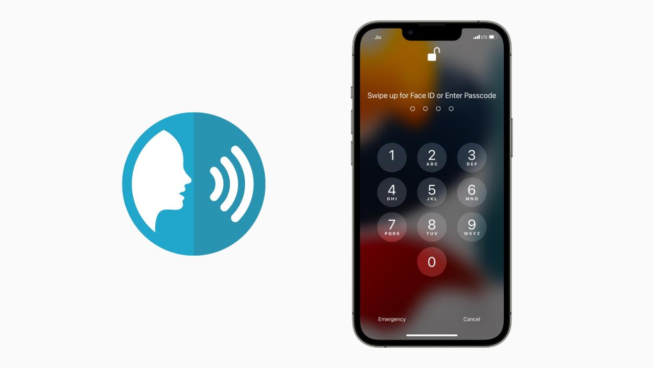 Cómo desbloquear tu iPhone con tu voz