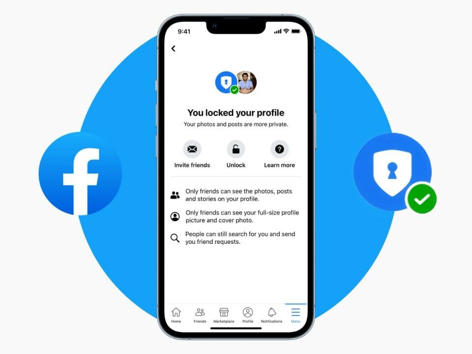 Cómo bloquear el perfil de Facebook