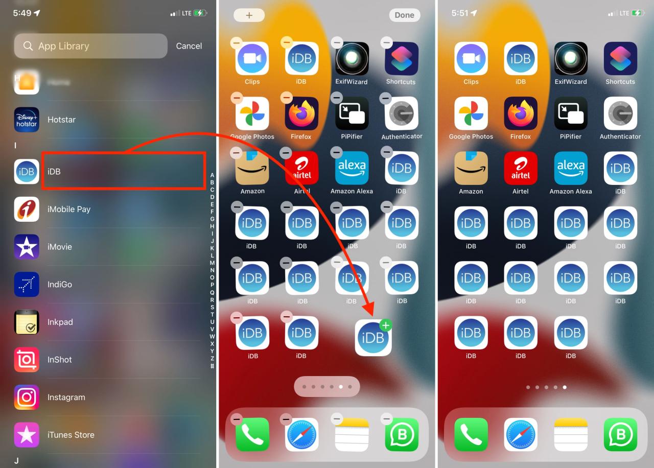Cree muchos iconos de aplicaciones de la misma aplicación en la pantalla del iPhone