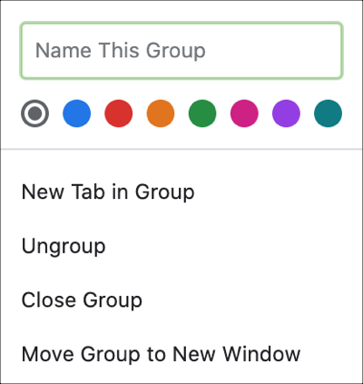 Nueva pestaña Grupo Chrome Mac