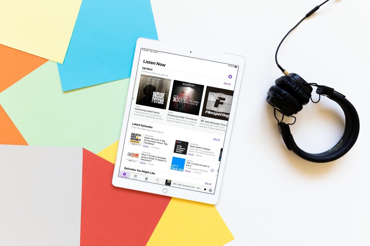 Pocasts Actualizado Escuchar ahora iPad