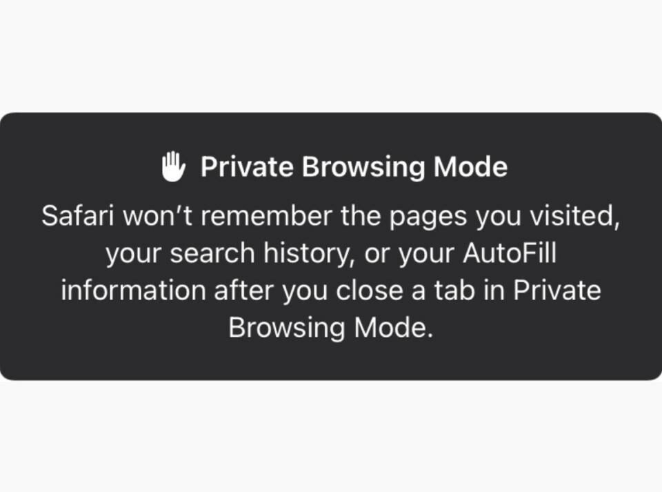 Maneras rápidas de abrir la pestaña Safari Private en iPhone en iOS 17