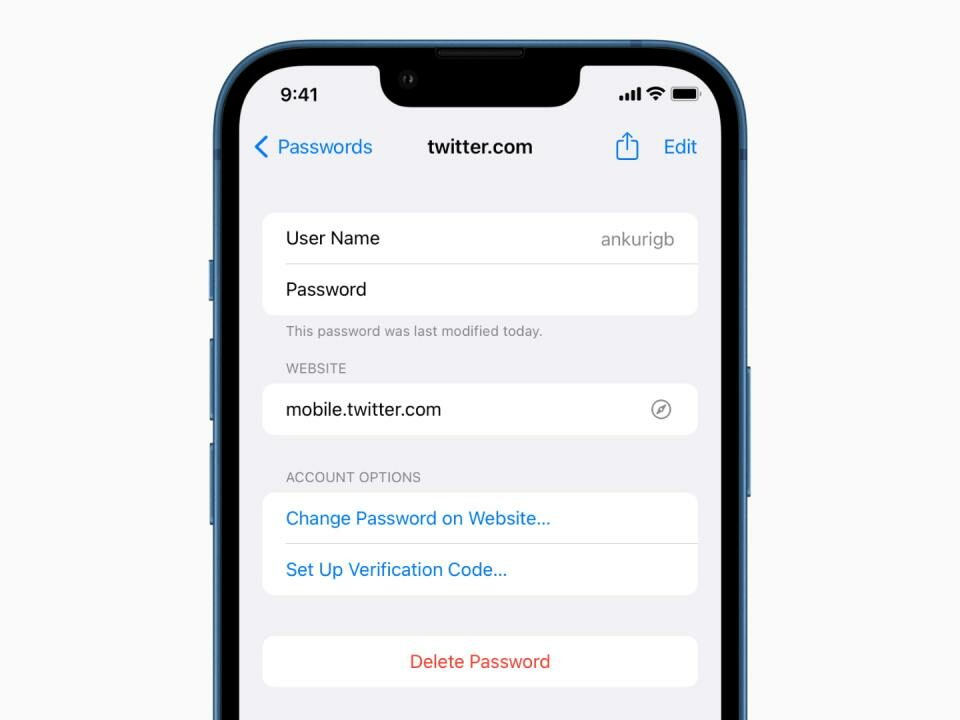 Configure y use el autenticador incorporado en iPhone en iOS 17 y versiones posteriores