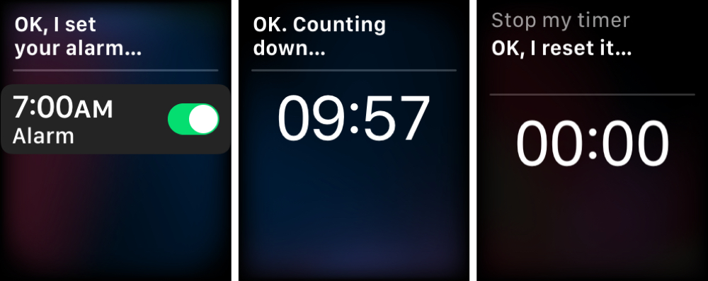 Siri Configurar Temporizador Alarma Apple Watch