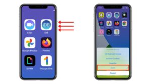 Haz triple clic en el botón lateral del iPhone con Face ID para ver los accesos directos de accesibilidad