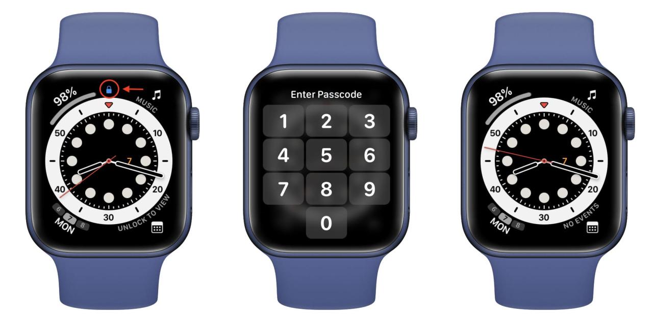 Desbloquee Apple Watch para asegurarse de que desbloquea su iPhone
