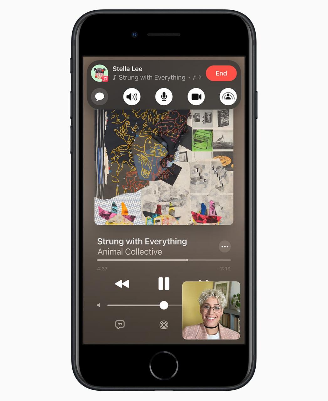 SharePlay en el iPhone SE 2022