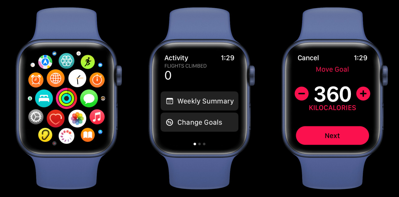 Cambiar Move Goal en Apple Watch