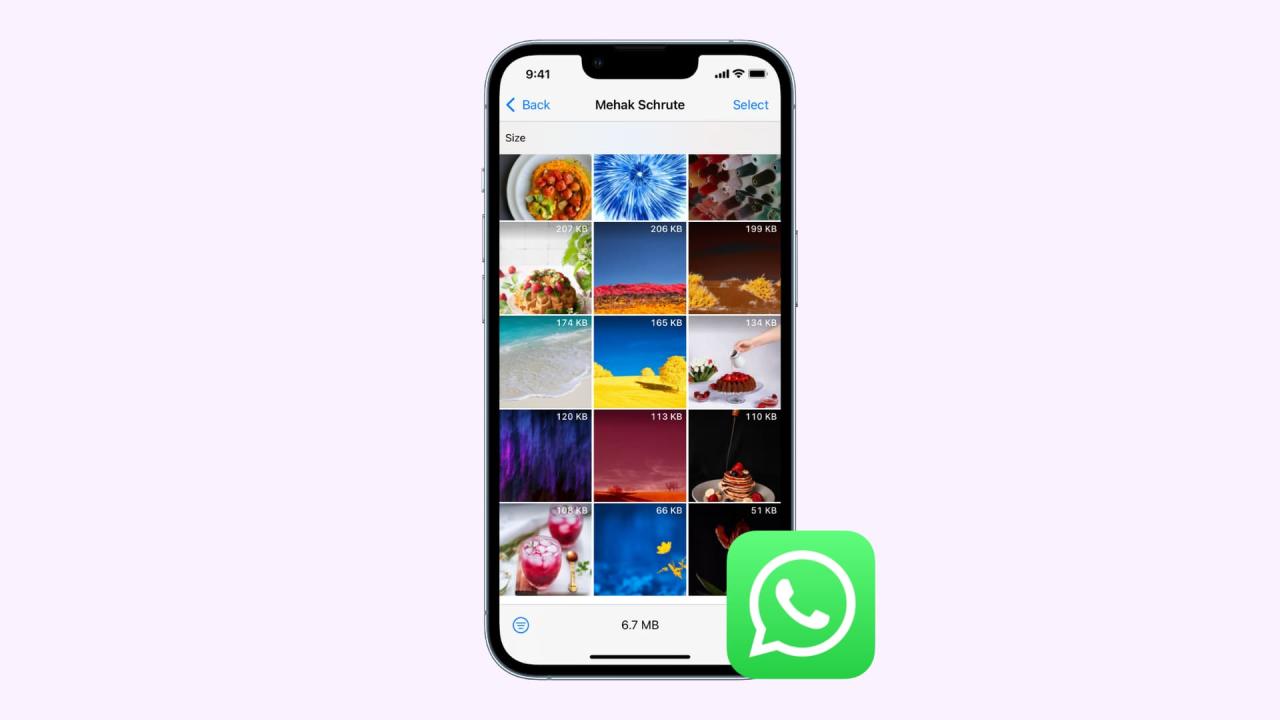 Eliminar fotos y videos antiguos de WhatsApp del iPhone