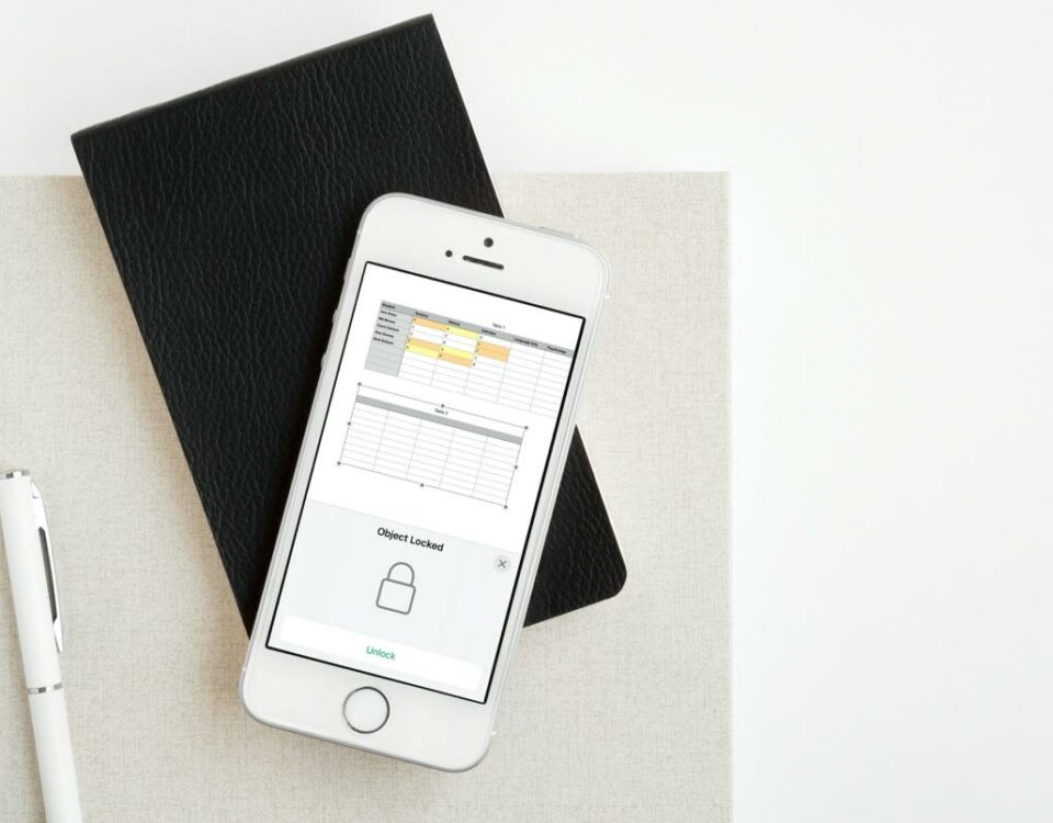Números iPhone Bloqueado Tabla