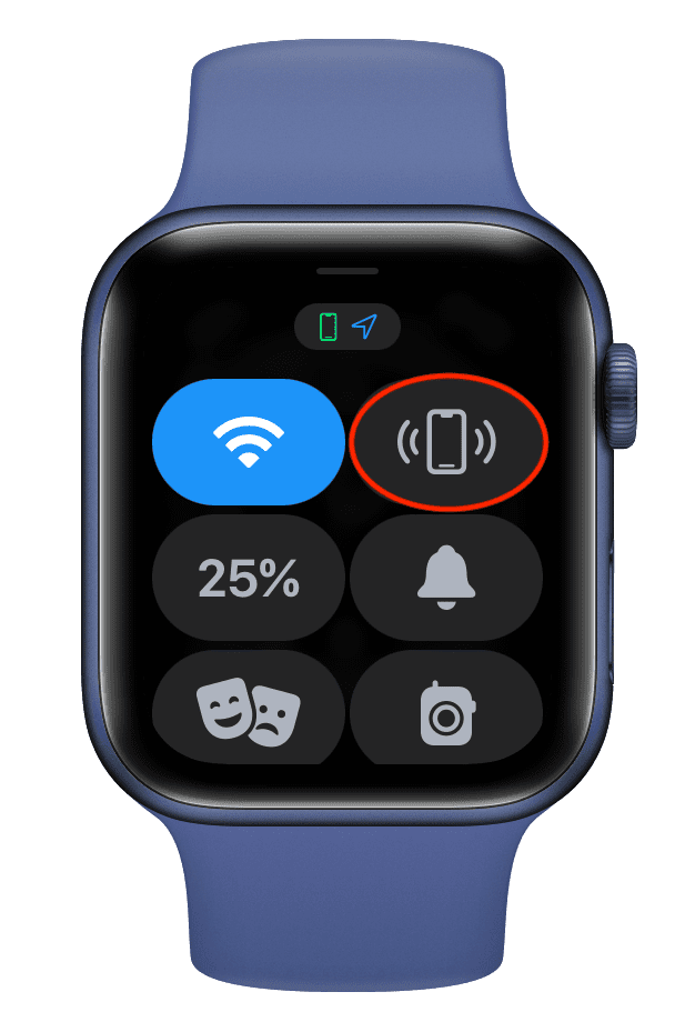 Reproduce un sonido en tu iPhone a través de Apple Watch