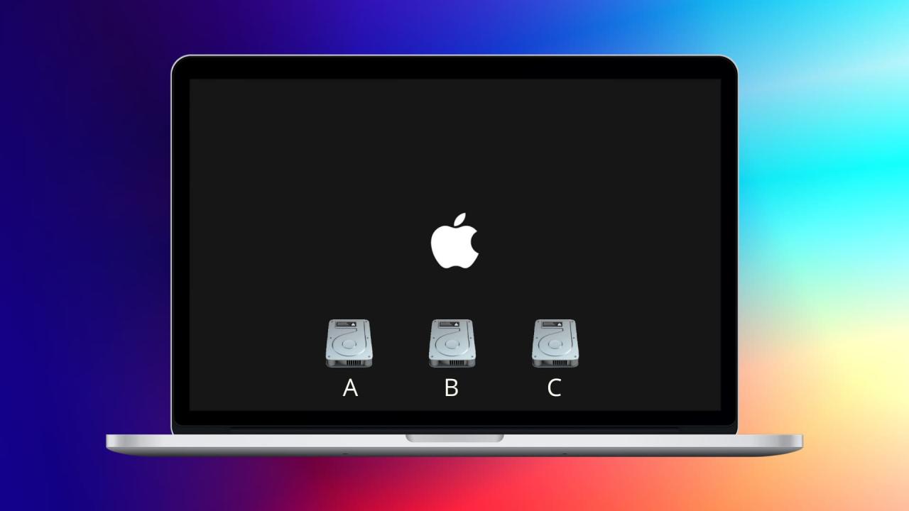 Elija el disco de inicio en Mac