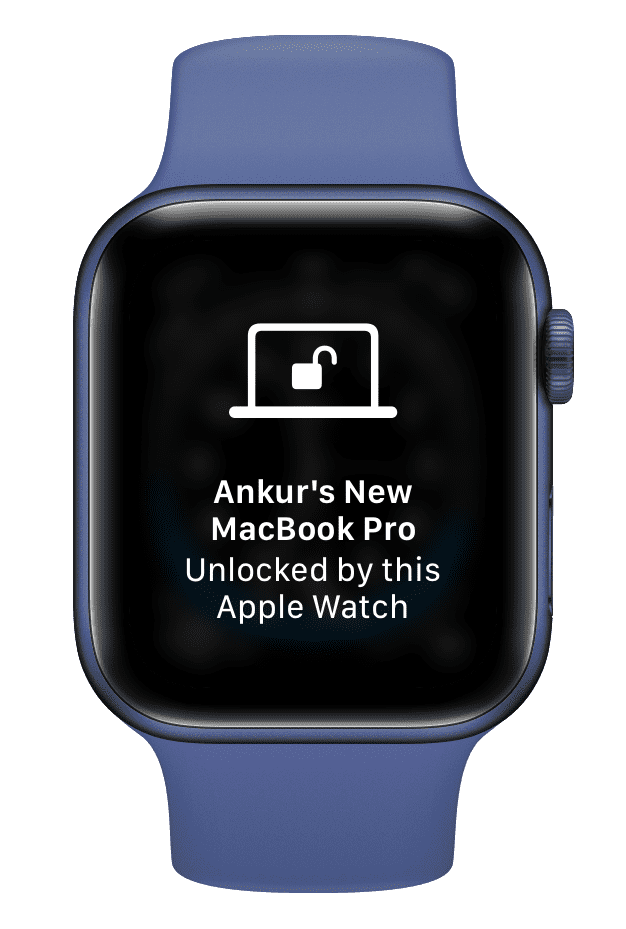 Desbloquear Mac con Apple Watch