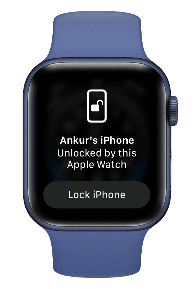 Desbloquear iPhone con Apple Watch
