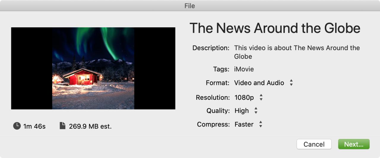Deshonestidad aleación Arruinado Cómo exportar o compartir proyectos de iMovie en Mac e iOS | Apple