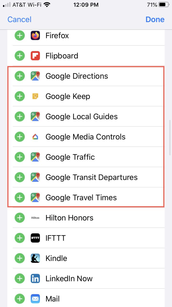Widgets de mapas de Google