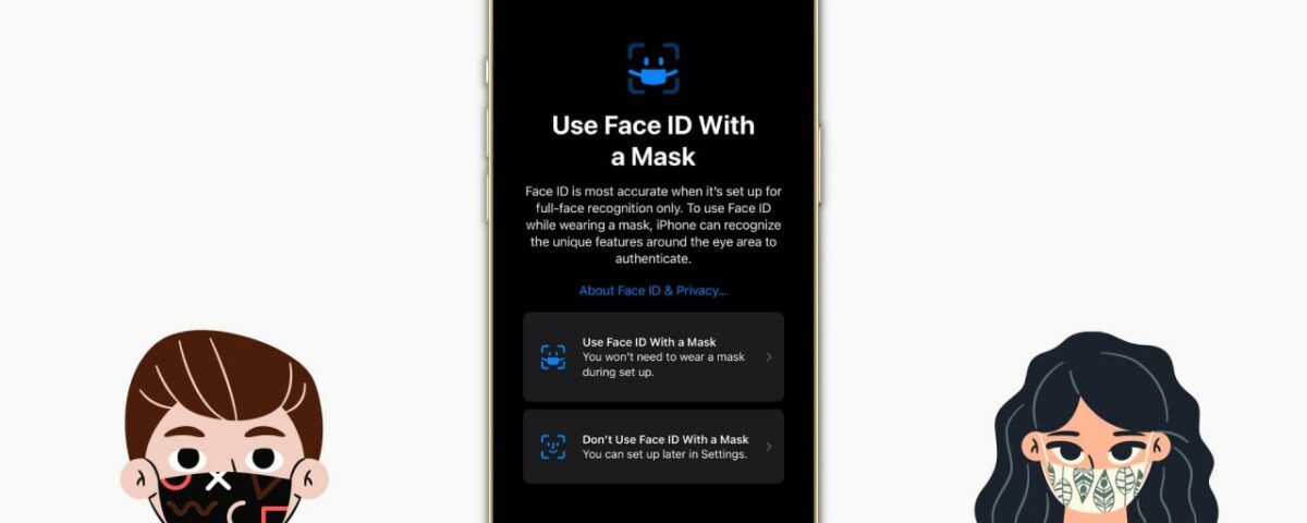 Use Face ID en iPhone mientras usa una máscara