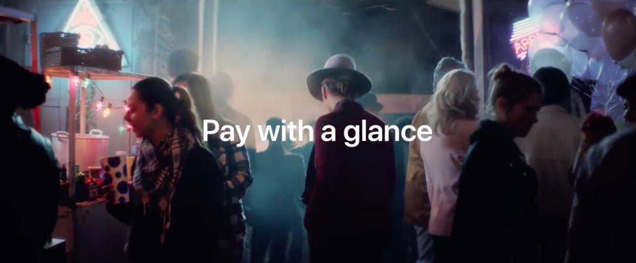 Fotograma del anuncio de Apple que promociona Apple Pay
