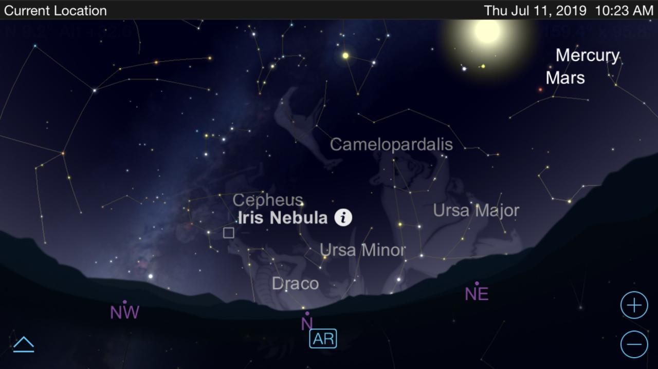 Aplicaciones de astronomía para iPhone - SkySafari