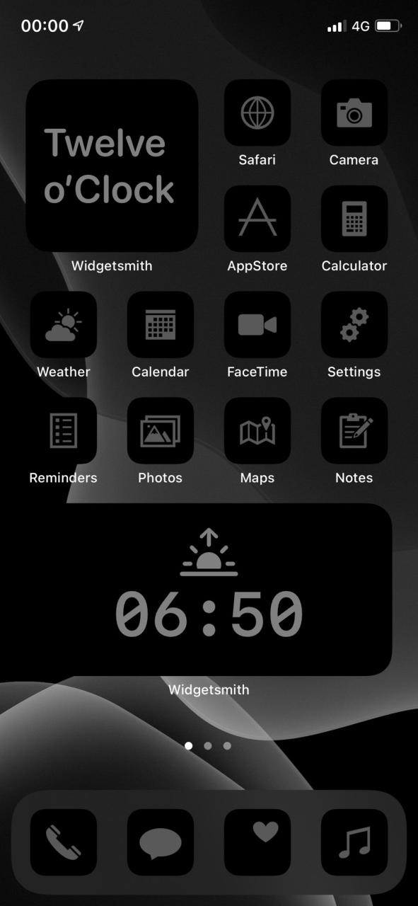 Iconos personalizados Pantalla de inicio de iOS 17