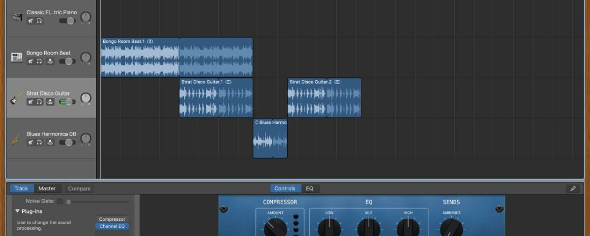 Complementos de GarageBand para Mac