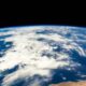 Planeta Tierra disparado desde la ISS