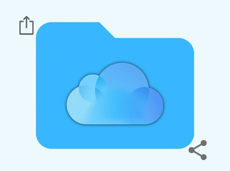 Compartir carpetas de iCloud