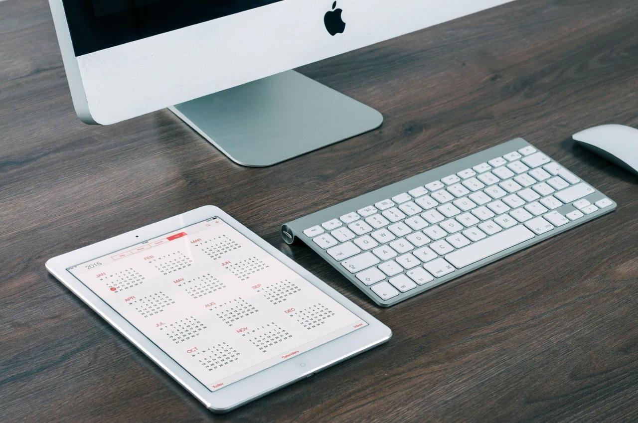 iMac keyboard iPad Calendar - Calendar keyboard shortcuts