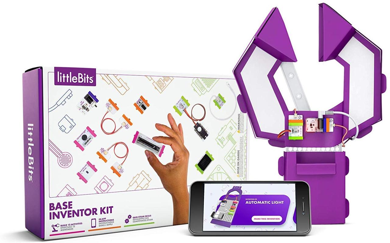 Kit de inventor LittleBits para niños