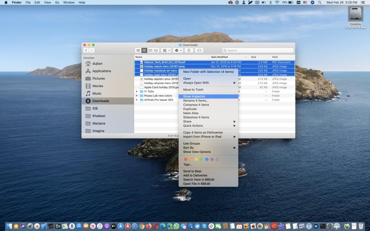 Inspector de archivos del buscador