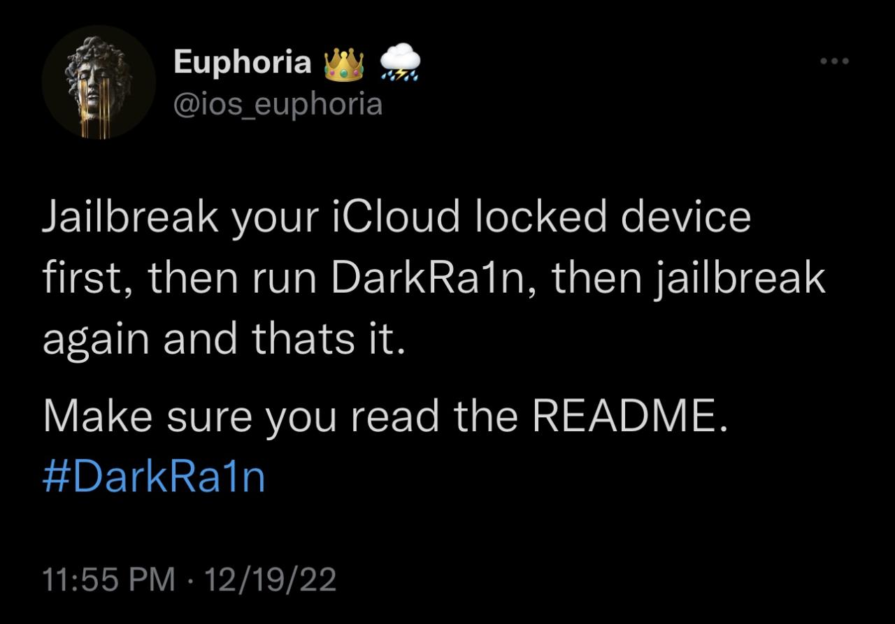 @ios_euphoria analiza cómo funciona DarkRa1n en Twitter.
