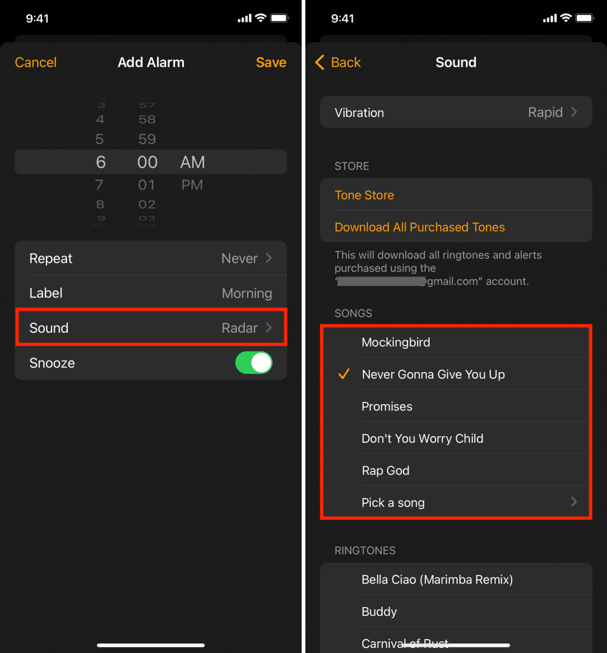 Cómo configurar cualquier canción como sonido de alarma en iPhone Apple