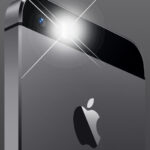 Linterna LED iPhone 5s.